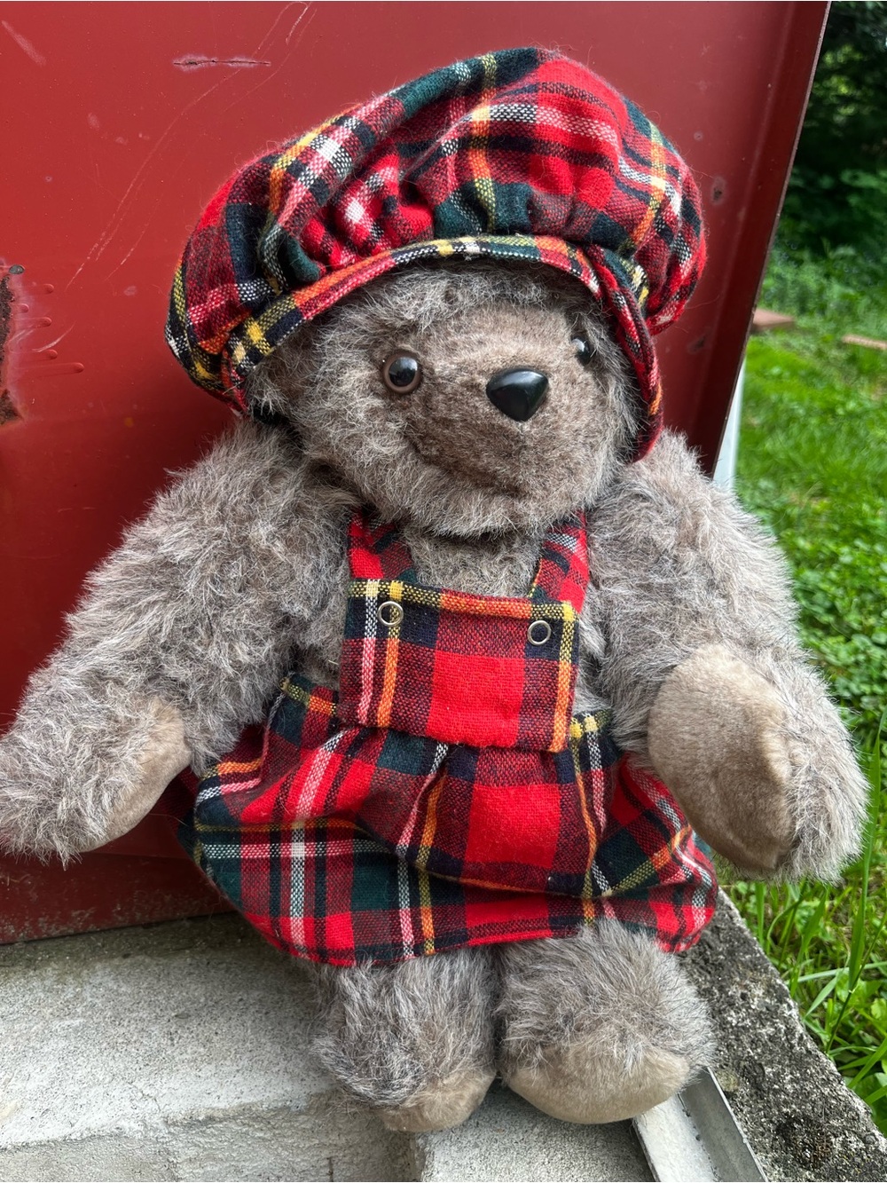 18” Scottish Koala Bear Teddy Bear Vintage